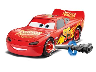 Modeliavimo rinkinys REVELL JUNIOR KIT Lightning McQueen (light&sound)