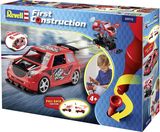 Modeliavimo rinkinys REVELL First Construction Race Car with Pullback Engine Ral ly Car