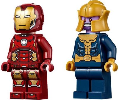 LEGO MARVEL Geležinis Žmogus prieš Thanos