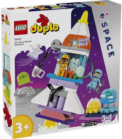 LEGO DUPLO Kosminio erdvėlaivio nuotykiai trys viename