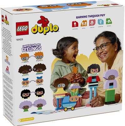 LEGO DUPLO Konstruojami emocijų žmogeliukai