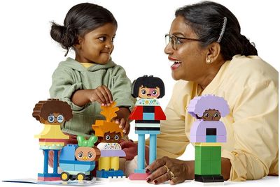 LEGO DUPLO Konstruojami emocijų žmogeliukai