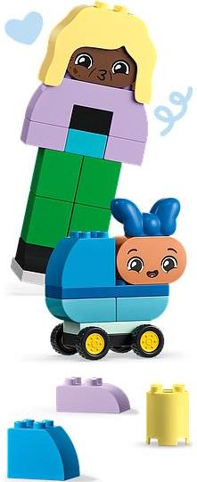 LEGO DUPLO Konstruojami emocijų žmogeliukai