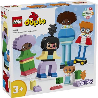 LEGO DUPLO Konstruojami emocijų žmogeliukai
