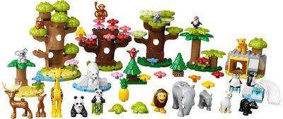 LEGO DUPLO Laukiniai pasaulio gyvūnai