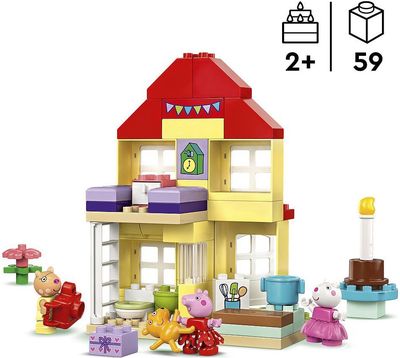 LEGO DUPLO Kiaulytės Pepos gimtadienio namelis