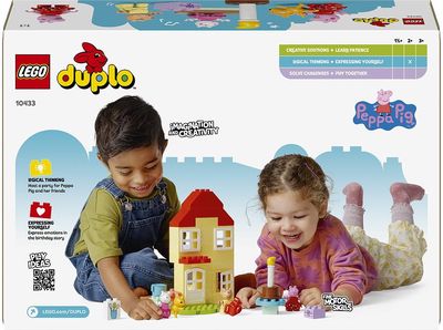 LEGO DUPLO Kiaulytės Pepos gimtadienio namelis