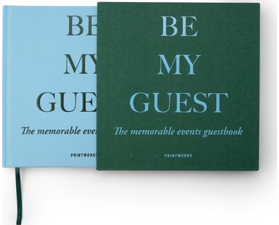 Svečių knyga Green/Blue, 100 psl.