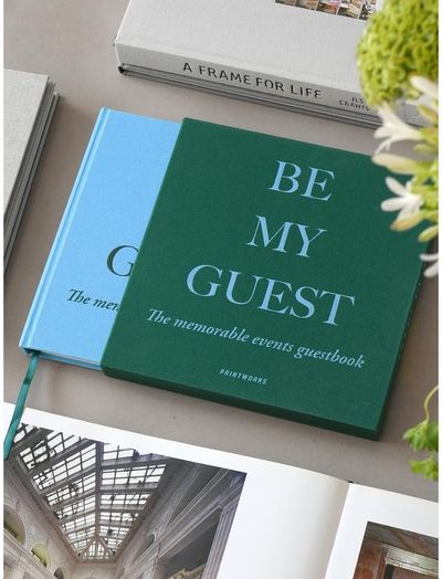 Svečių knyga Green/Blue, 100 psl.