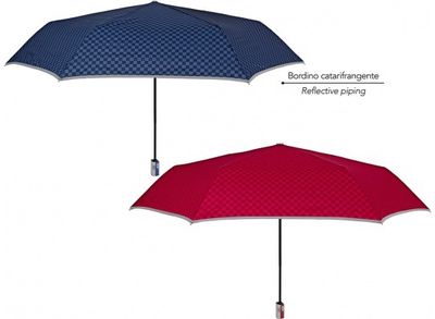 Skėtis Perletti Technology, automatinis, tr, dm. 98 cm, 2 sp, atspind.