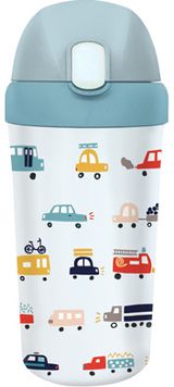 Vaikiška gertuvė BIOLOCO CARS, 400 ml