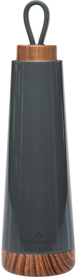 Nerūdijančio plieno termo gertuvė BIOLOCO LOOP NIGHT GREY, 500 ml