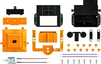 Mokslinis rinkinys 4M KidzRobotix Robotas-taupyklė