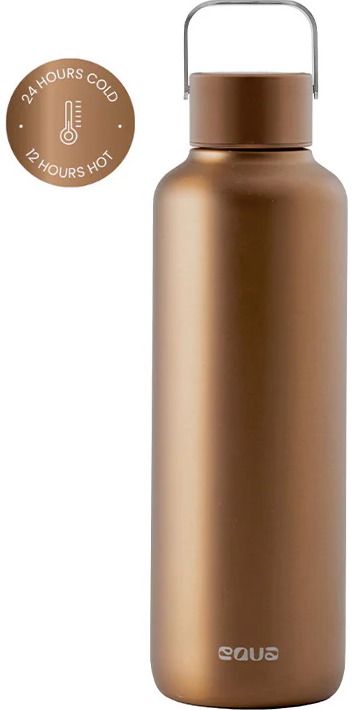Nerūdijančio plieno gertuvė EQUA TIMELESS BRONZED, 600 ml