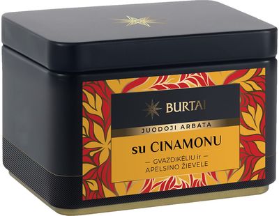 Arbata BURTAI juoda su cinamonu