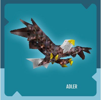 Kūrybinis žaidimas CREATTO WILD ADLER (nano)