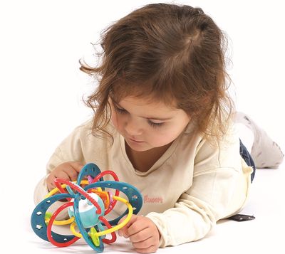 Kūdikio žaislas LUDI varstukas planeta