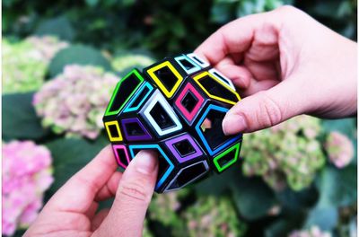 RECENT TOYS Galvosūkis HOLLOW SKEWB ULTIMATE