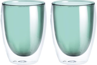 Maku dvigubo stiklo stiklinės 2vnt, 350ml