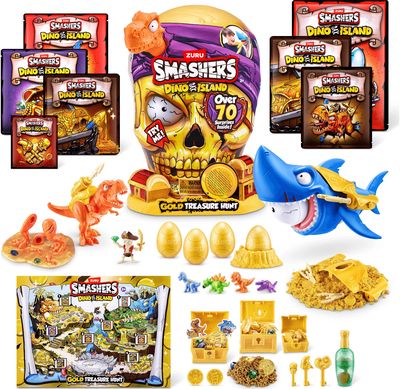 ROBOALIVE Rinkinys Dino Island, Gold Treasure hunt