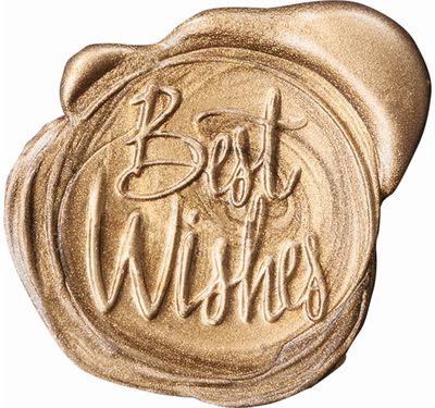 Antspaudo rinkinys FOLIA su 1x medinis laikiklis, 2x antspaudo motyvai, 3x antsp audo vaškas