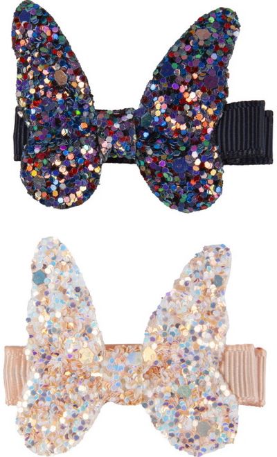 Plaukų segtukai BOUTIQUE Rockstar Butterfly, įv. Rūšys