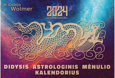 Kalendorius DIDYSIS ASTROLOGINIS MĖNULIO KALENDORIUS 2024
