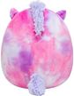 Pliušinis žaislas SQUSHMALLOWS Lola - Purple and Pink Tie-Dye Unicorn 30 cm.