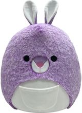 Pliušinis žaislas SQUSHMALLOWS Fuzzamallows Kiki - Purple Kangaroo 30 cm.