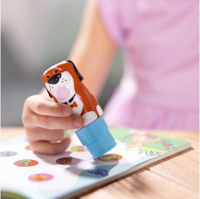 MELISSA & DOUG Sticker WOW! veiklos knygelė Šuniukas