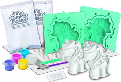 4M 3D kūrybinis rinkinys Formuok ir dažyk: blizgantys vienaragiai