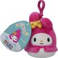 SQUISHMALLOWS HELLO KITTY W20 Prisegamas pliušinis žaislas, 8 cm