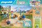 PLAYMOBIL WORLD OF HORSES Arklių plovykla su Isabella ir Lioness 71354