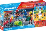 PLAYMOBIL ACTION HEROES Gelbėtojų figūrėlės 71468