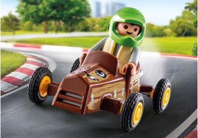 PLAYMOBIL SPECIAL PLUS Vaikas su lenktyniniu automobiliu 71480