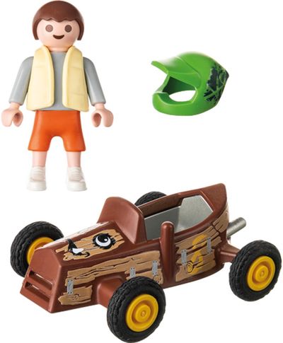 PLAYMOBIL SPECIAL PLUS Vaikas su lenktyniniu automobiliu 71480