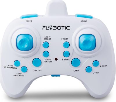 FLYBOTIC Radijo bangomis valdomas dronas Neon Stunt