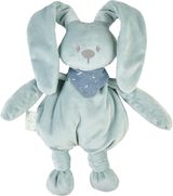 NATTOU Pliušinis triušiukas su šaliku, žalias