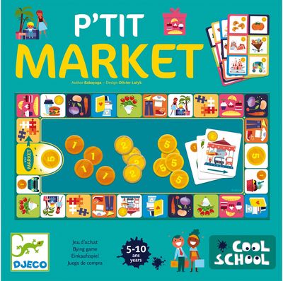 Stalo žaidimas DJECO Cool School P’tit Market