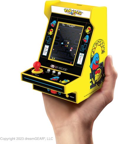 Nešiojama žaidimų konsolė MY ARCADE Nano Player Pac-Man