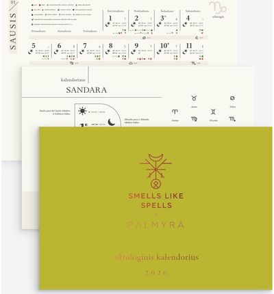Palmyros astrologinis kalendorius 2026
