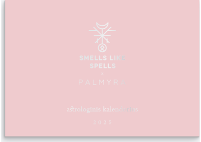 Astrologinis kalendorius 2025 SMELLS LIKE SPELLS X PALMYRA