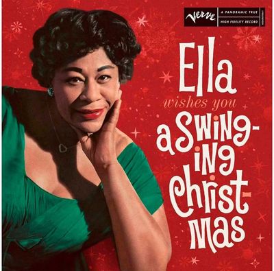Vinilinė plokštelė Ella Fitzgerald: Ella Wishes You A Swinging Christmas (remast ered) (Ruby Red Vinyl LP 2023