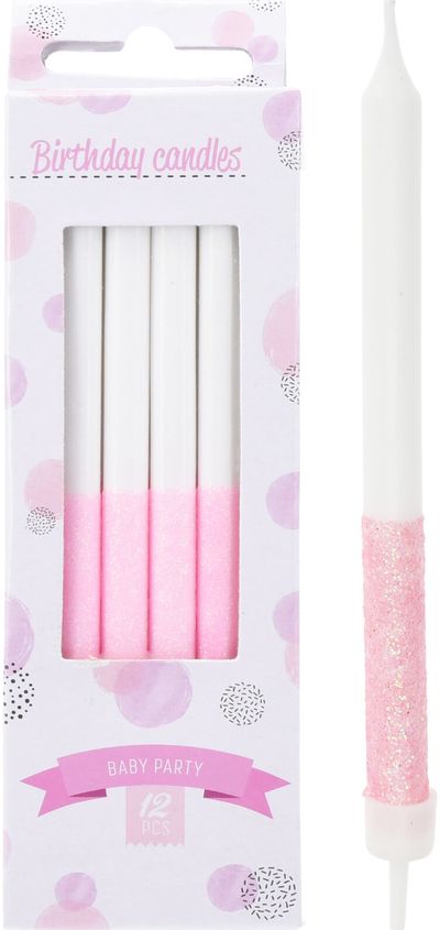 Torto žvakutės PINK, 12 vnt