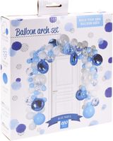 Balionų arkos rinkinys BLUE, 122 vnt.
