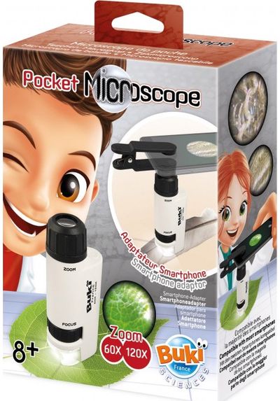 Kišeninis mikroskopas BUKI 120x