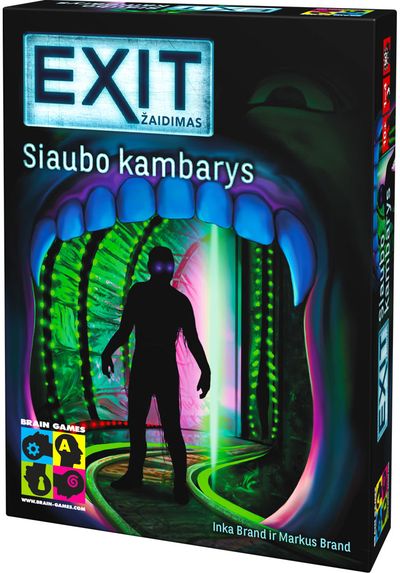 Žaidimas EXIT: The Haunted Roller Coaster (Siaubo kambarys) LT