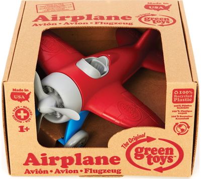 Lėktuvas GREEN TOYS Airplane (Red Wings)