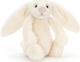 Pliušinis žaislas zuikis Bashful Cream Bunny Little (mažas)