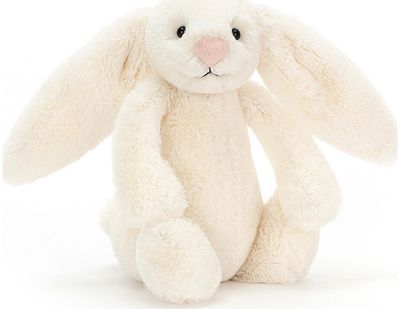 Pliušinis žaislas zuikis Bashful Cream Bunny Little (mažas)